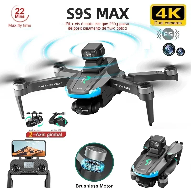 Top Rc Hobby Mini Xcub - НОВЫЙ S9S MAX MINI Drone 4K
