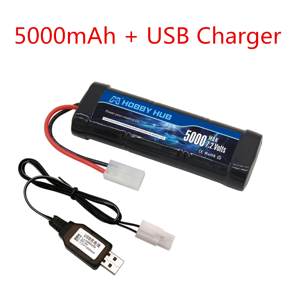 Ni-MH аккумулятор 7,2 В, 5000  – обзор и цена Rc And Hobby