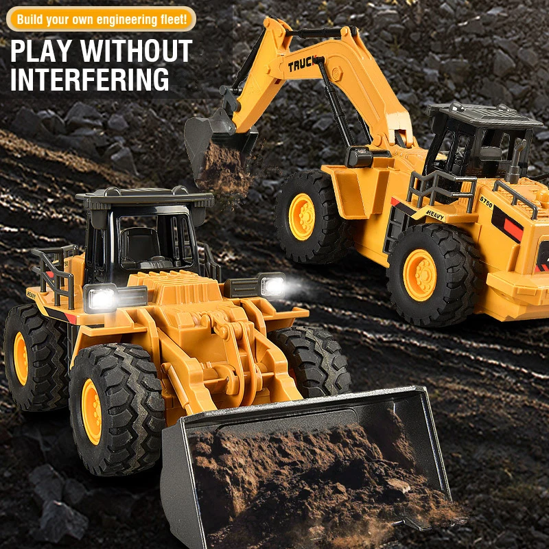 2,4G сплав, экскаватор с диста – обзор и цена Rc Hobby Excavator