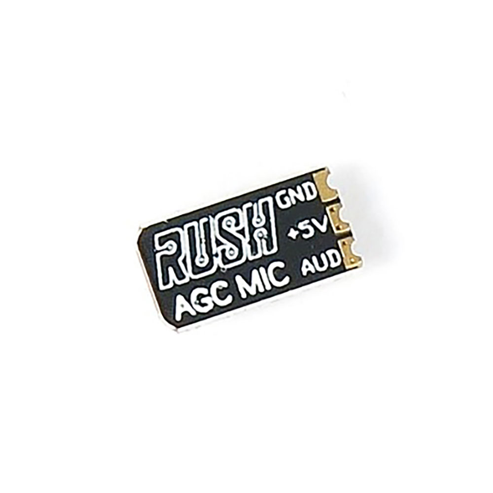 Микрофон RUSH AGC 5V DC для FP – обзор и цена Top Rc Hobby Mini Xcub