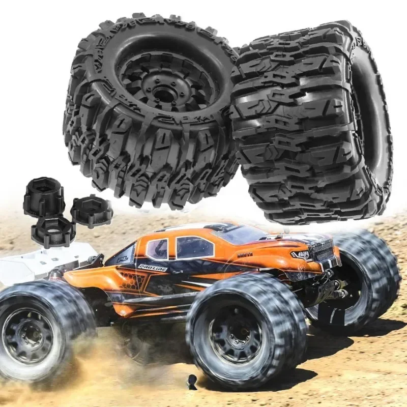 4 шт. колеса 1/8 с шинами 170  – обзор и цена Rc Truck Monster