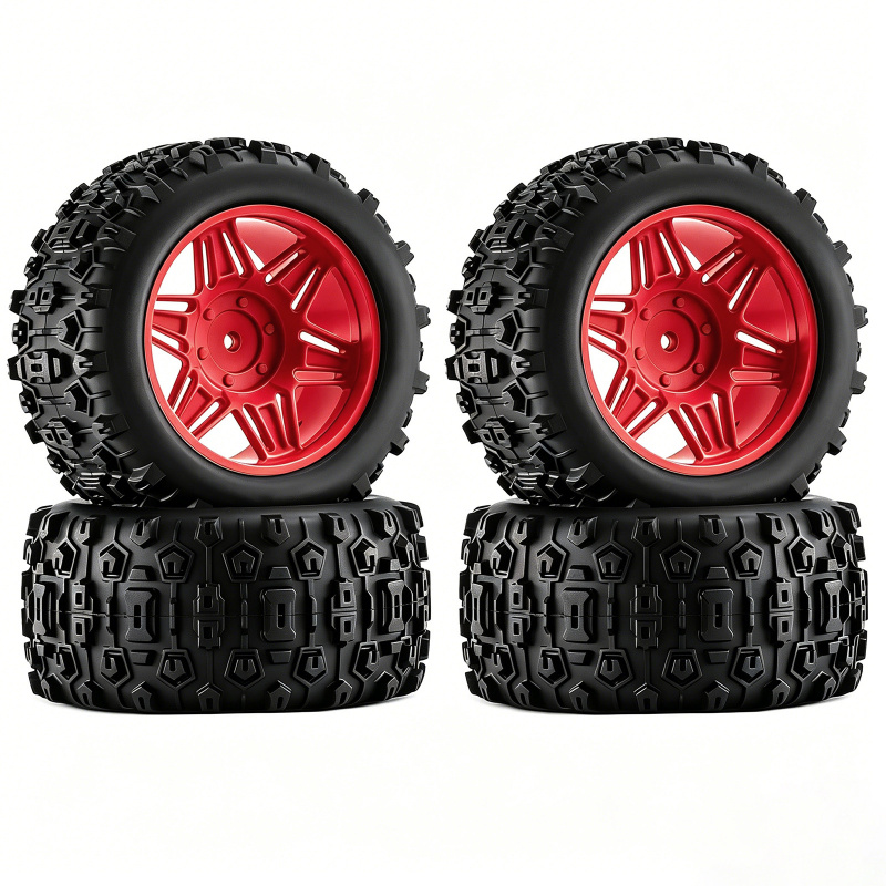 Комплект из 4 колес и шин для  – обзор и цена Rc Truck Monster
