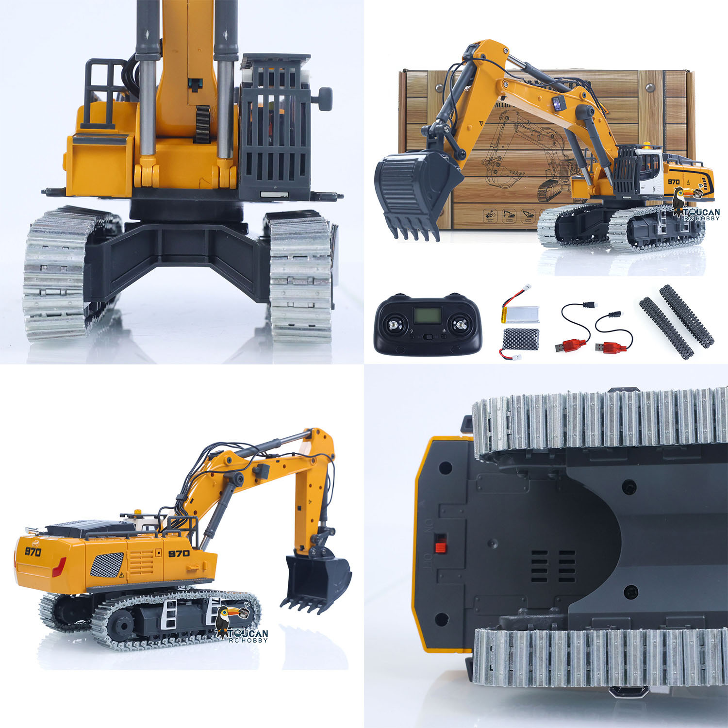 Подарок Мини 1/50 RTR 970 RC Э – обзор и цена Rc Hobby Excavator