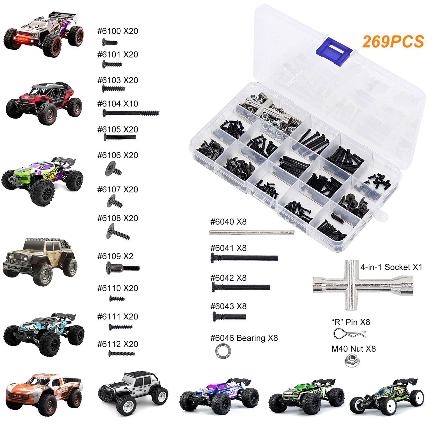 Набор инструментов для радиоуп – обзор и цена Rc Hobby Nut