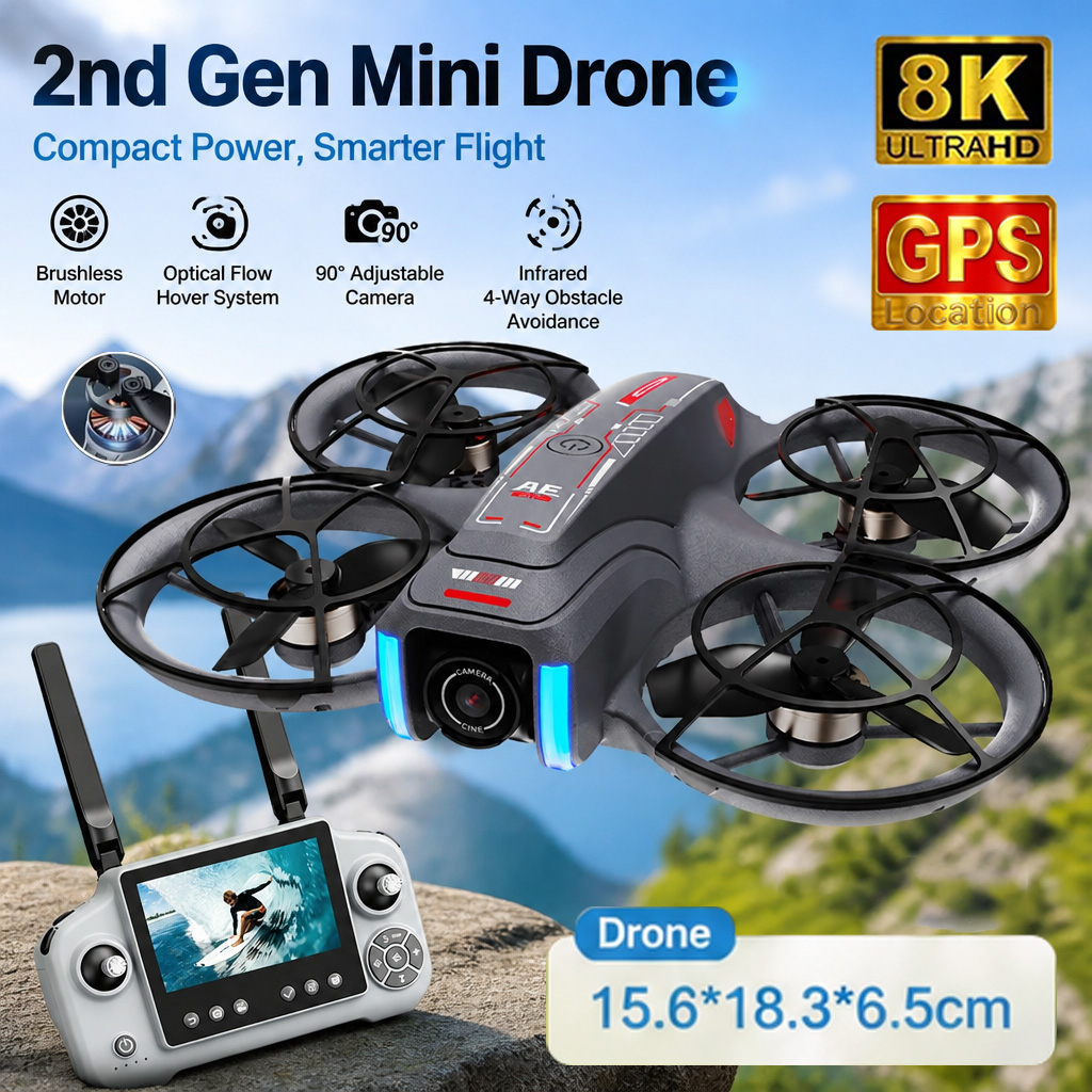 Мини-дрон AE21 с двумя камерам – обзор и цена Top Rc Hobby Mini Xcub