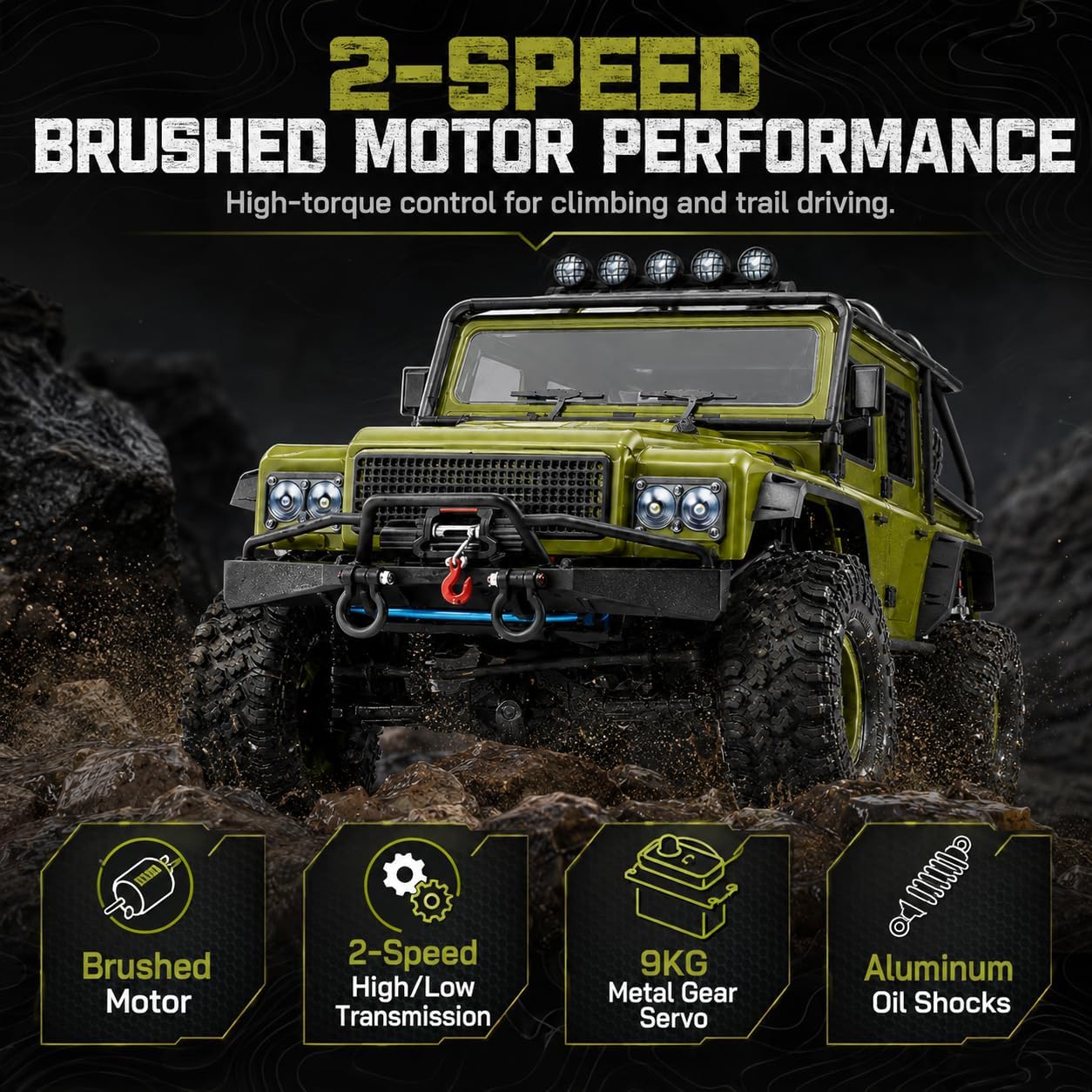 Радиоуправляемый грузовик для  – обзор и цена Rc Hobby Grade Crawler