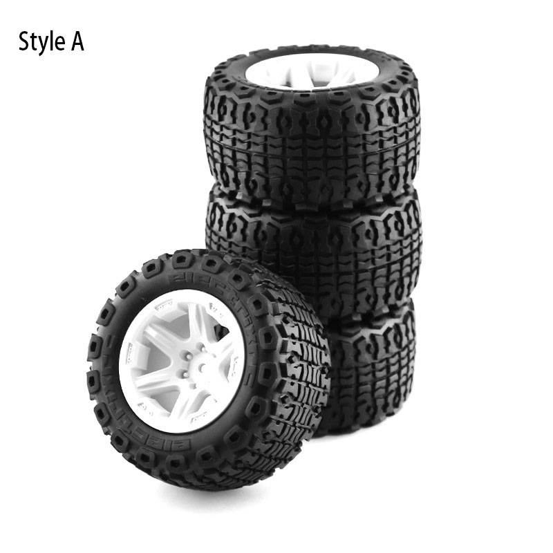 Комплект из 4 колес и шин для  – обзор и цена Rc Truck Monster