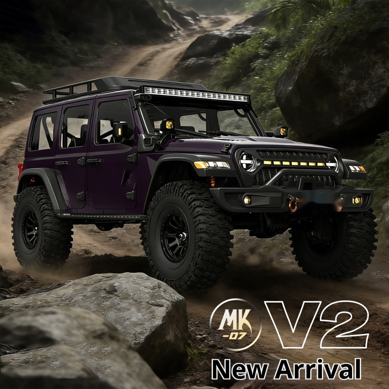 Внедорожник MK07 V2, масштаб 1 – обзор и цена Rc Hobby Grade Crawler
