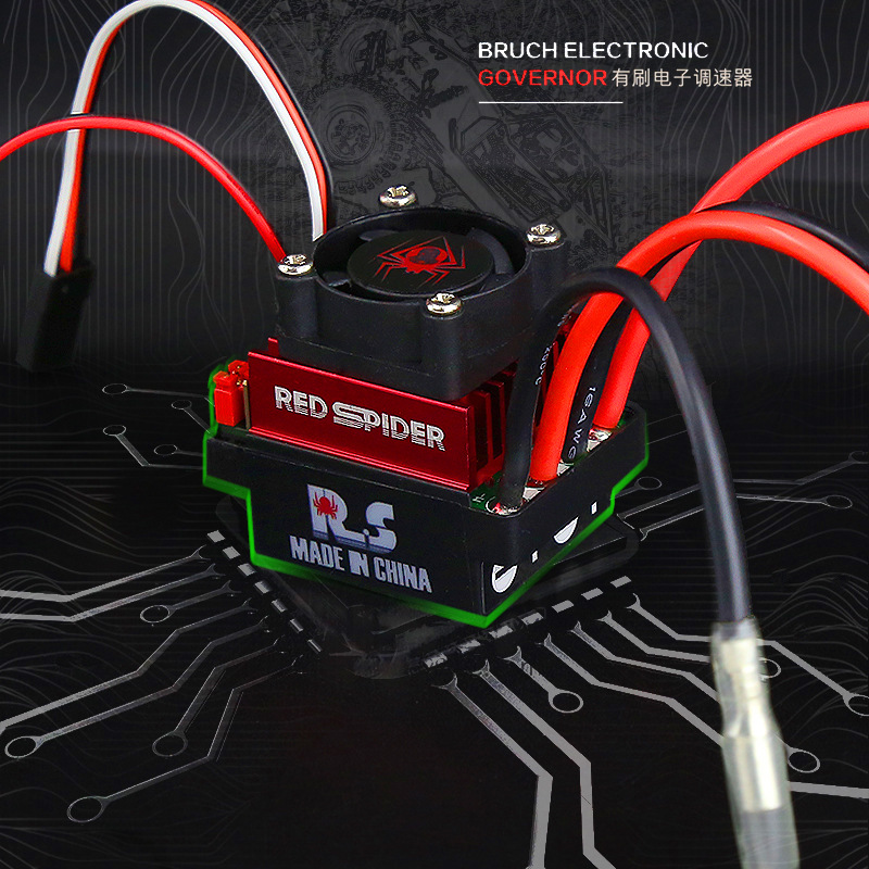 Red Spider 60A Brushed ESC, дв – обзор и цена Rc Truck Monster