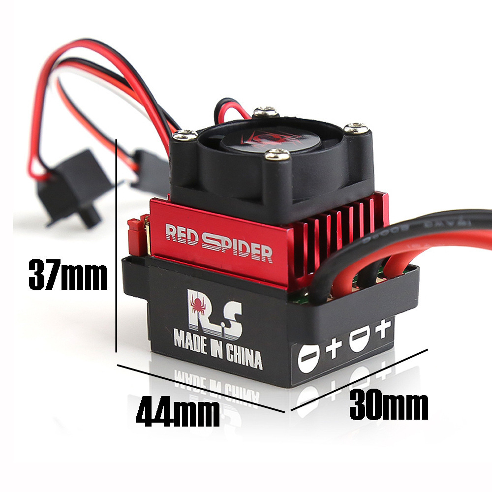 Red Spider 60A Brushed ESC, дв – обзор и цена Rc Truck Monster